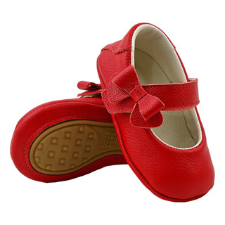 Sapatilha Couro Legítimo Menina Sapato Doce Bebê Macia Confortável Antiderrapante em Oferta na Shopee