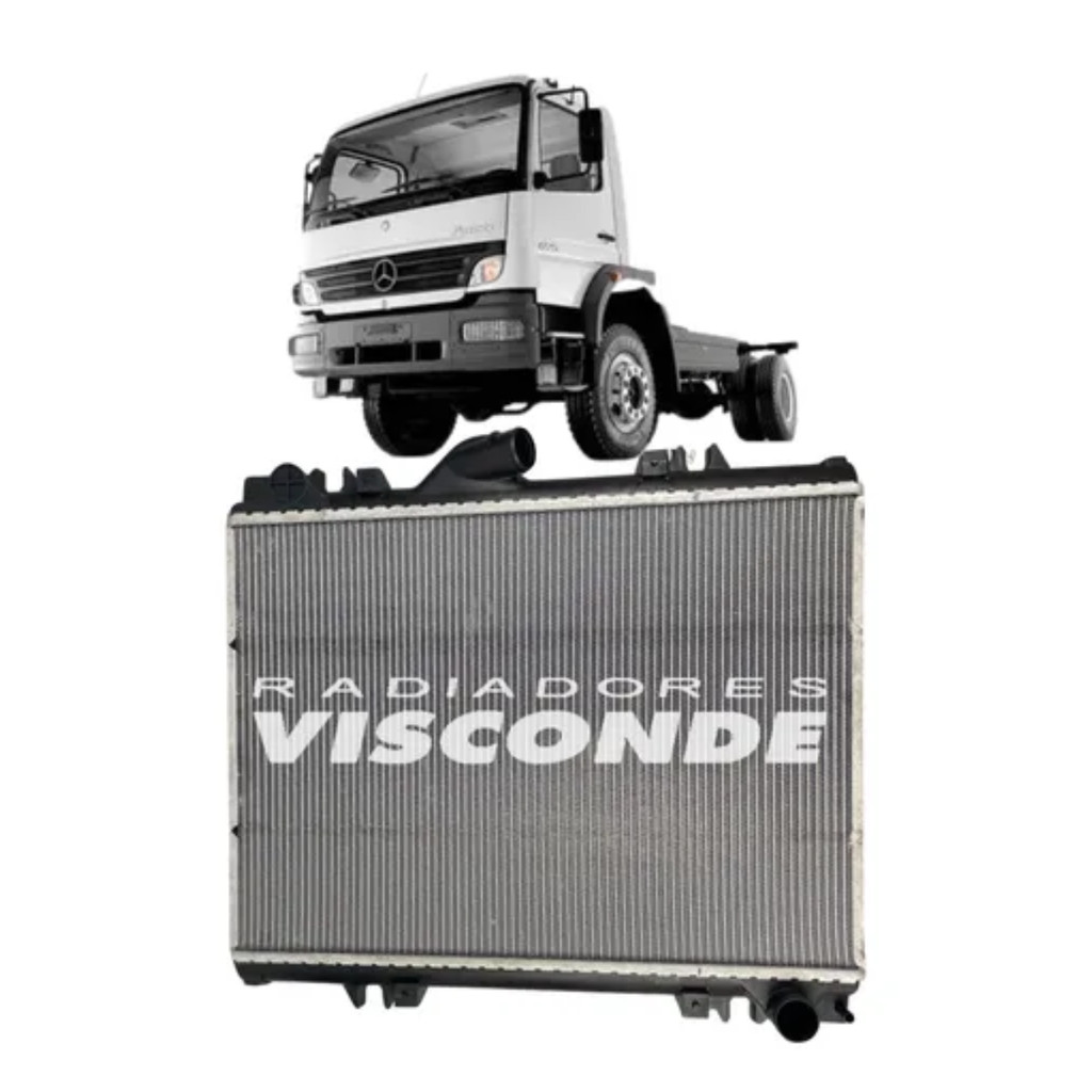 Imagem Radiador Agua Mbb Atego 1725 1728 2428