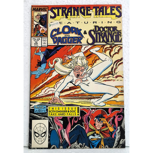 Hq Gibi Strange Tales (1987) N° 12 - Cloak And Dagger And Doctor Strange  - Ed. Marvel Comics - 1988