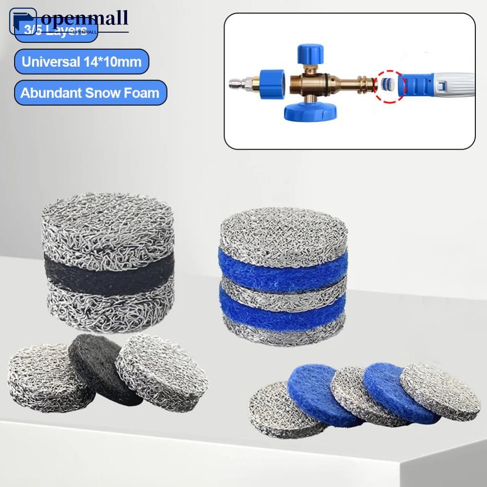 OMALL 3/5 Camadas De Orifício De Canhão De Espuma Ponta De Bico De Malha Filtro De Fabricante Mais Rico Para Lavagem De em Oferta na Shopee