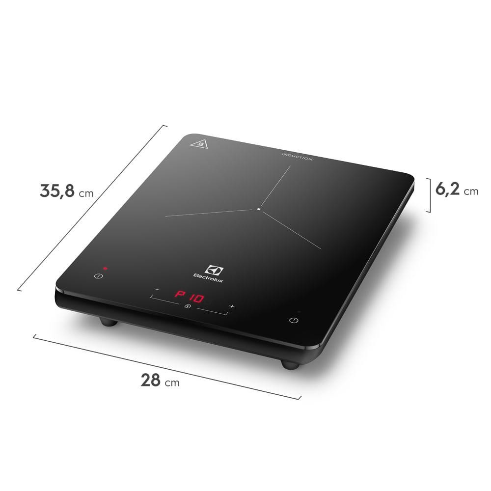 Cooktop 1 Boca de Indução Electrolux Portátil com Timer (IE3TP) em Oferta na Shopee