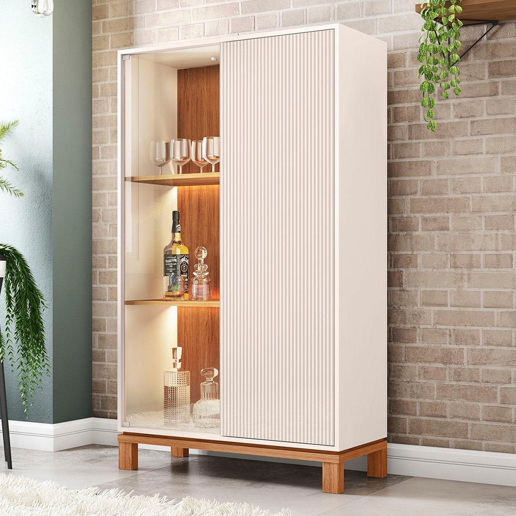 O que é Cristaleira Vidro com Led? Guia e Onde Comprar | BuscaProdutos