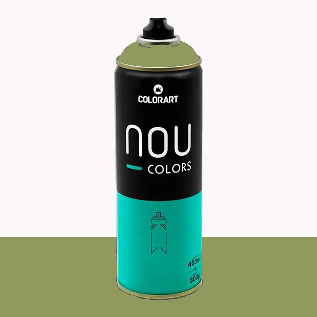 SPRAY NOU COLORS - VERDE EUREKA em Oferta na Shopee
