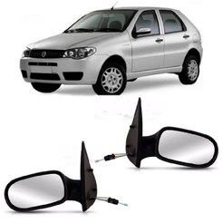 Par Retrovisor Palio 04 05 06 07 08 09 10 4 Portas Controle