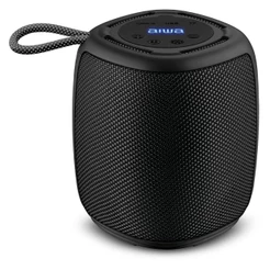 Speaker Aiwa SP-03-B 15W BT 12h IPX4 Rgb Mini Speaker AWS-SP-03-B Bivolt