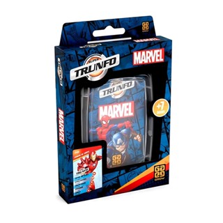 Jogo Super Trunfo Marvel 32 Cartas Grow - 04736 em Oferta na Shopee