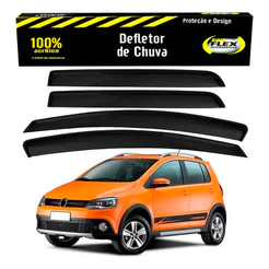Jogo Calha Defletor Chuva Crossfox 1.6 2011 A 2014