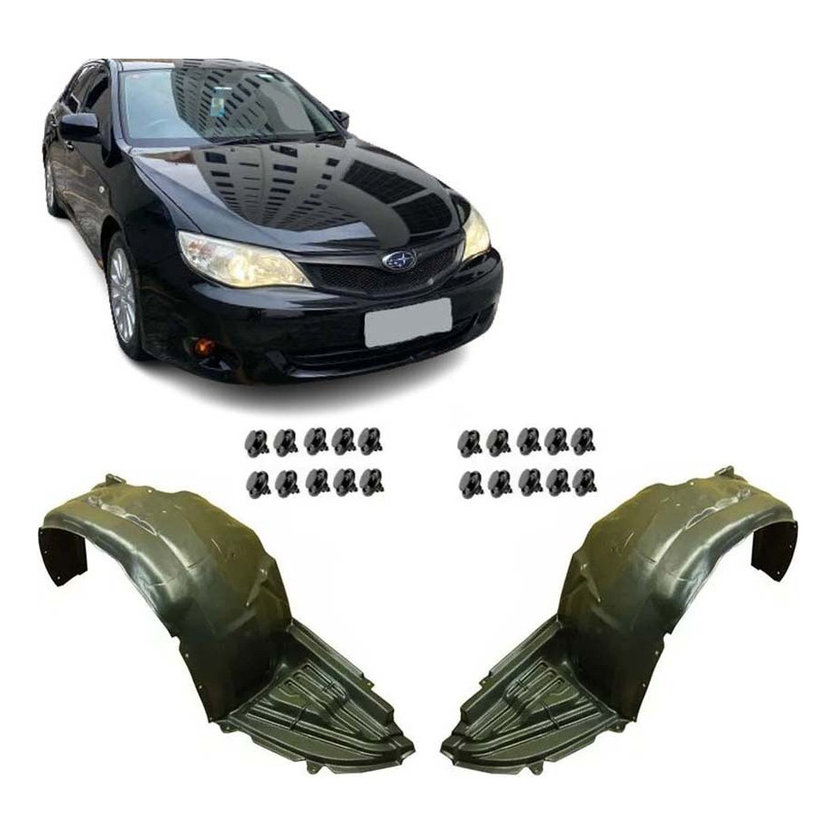 Par De Parabarro Subaru Impreza Ano 2008 Á 2012 C/presilhas