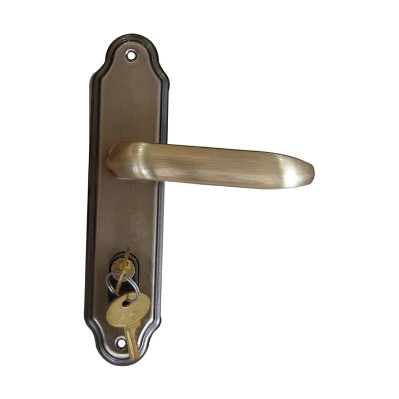Fechadura Externa Alavanca Oxidada 803011 Stam em Oferta na Shopee