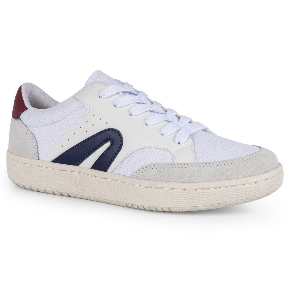 Tênis Rainha Castle II Masculino Branco Vermelho