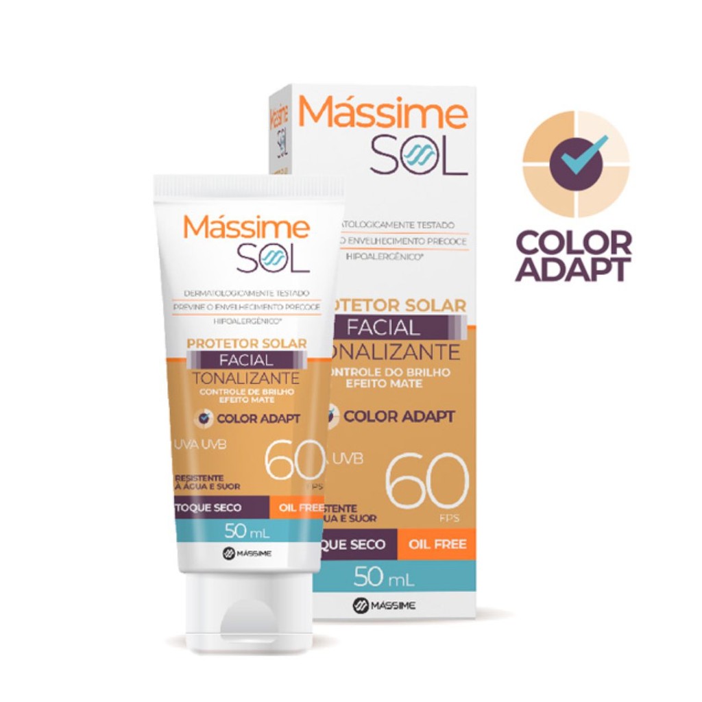 MASSIME SOL COLOR ADAPT FPS 60 50ML