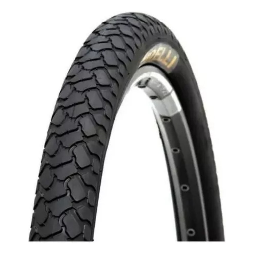 Pneu Mtb Aro 26x1.1/2x2 Pirelli Bravo Super Bike Caiçara Cor Preto