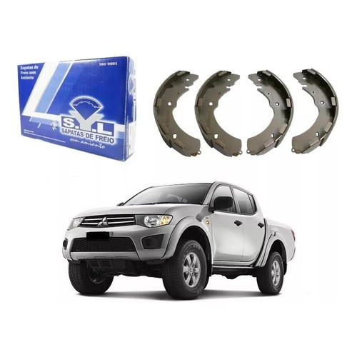 Sapata De Freio Syl L200 Triton 2012 13 14 15 16 17 18 19 20 em Oferta na Shopee