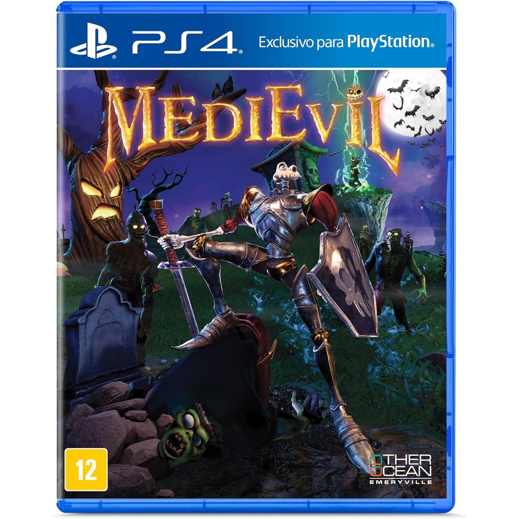 Medievil Remastered PS4 BR Midia Fisica em Oferta na Shopee