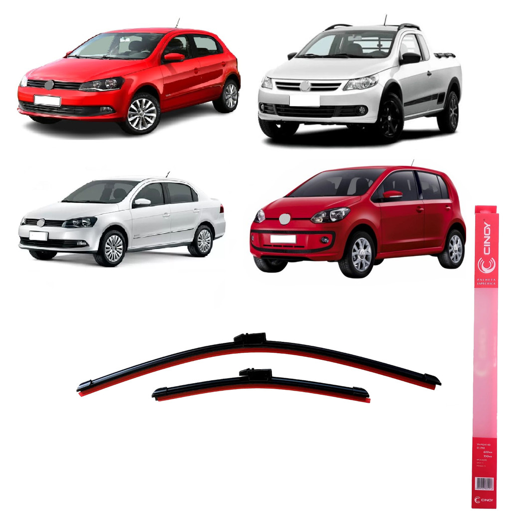 Limpador Parabrisa Palheta Tamanho 22/16 Gol G6 Saveiro Voyage Up Silicone em Oferta na Shopee