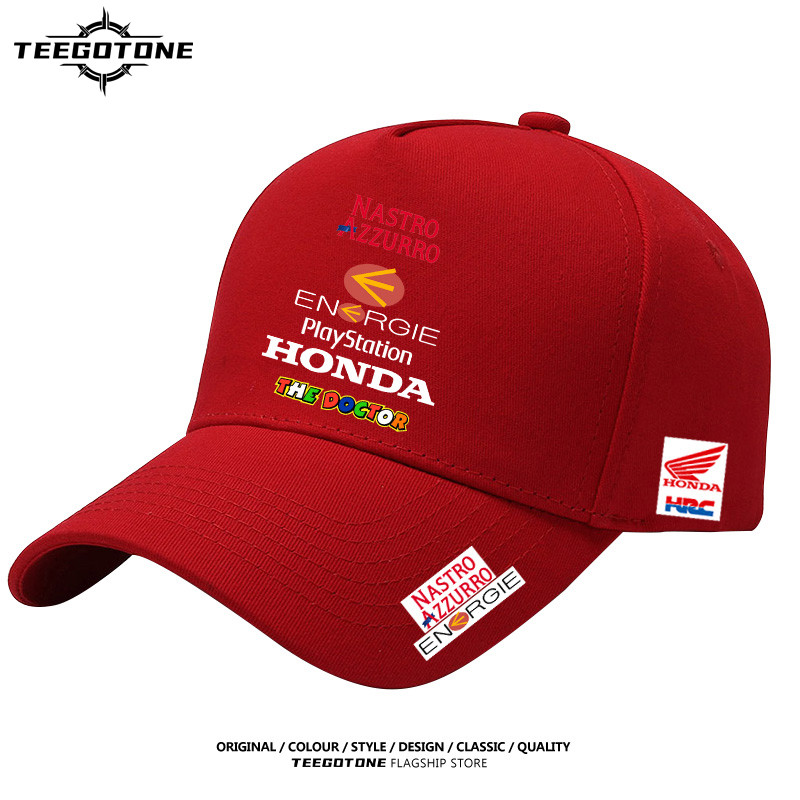 Boné De Beisebol Ajustável Com Estampa De Logotipo Honda MotoGP The Doctor Masculino E Feminino Chapéu Esportivo De Corr