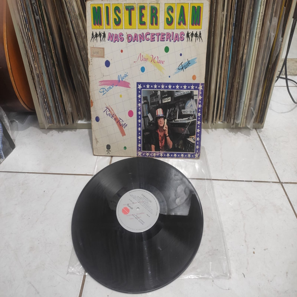 VINIL Mister Sam nas danceterias 1984