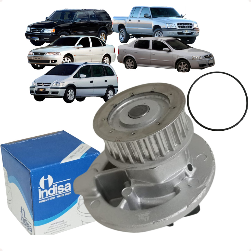 Bomba de Água Indisa Astra Blazer S10 Vectra Zafira 2.0 2.2 2.4 8V em Oferta na Shopee