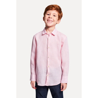 Camisa Social Manga Longa Branca Infantil de Botão Linha premium Camisa Branca infantil menino em Oferta na Shopee