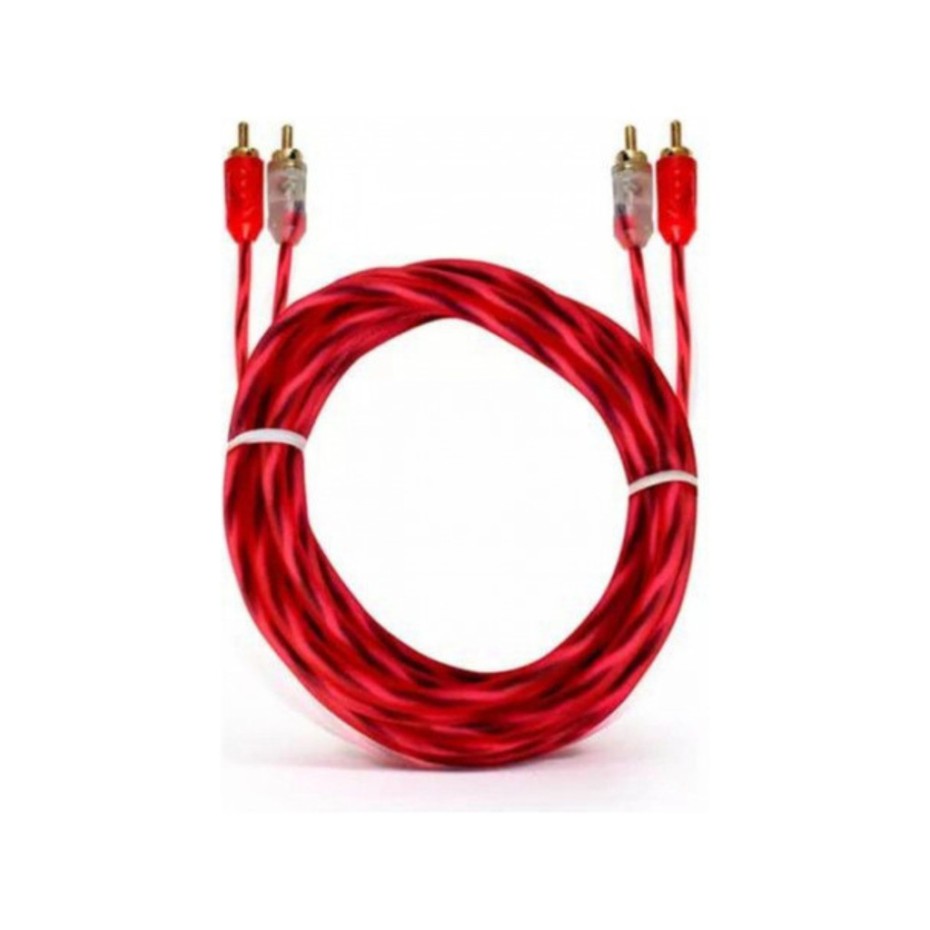 Cabo Rca Cristal 1 Metro Matte Som Automotivo Universal em Oferta na Shopee