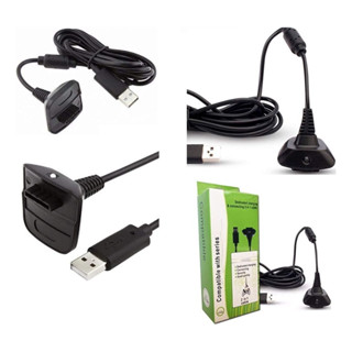 Cabo 2 Em 1 Carregador Para Bateria Do Controle X-box 360 em Oferta na Shopee