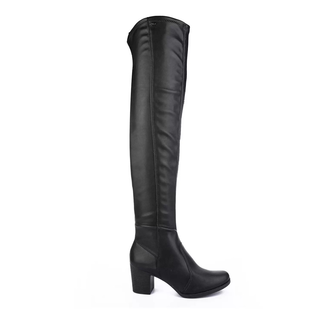 Bota Feminina Dakota Over The Knee Cano Longo Salto Médio