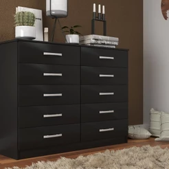 Comoda para Quarto 10 Gavetas Marbela