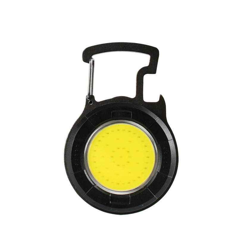 Chaveiro Portátil Multifuncional COB light, adequado para camping, caminhada, emergência familiar