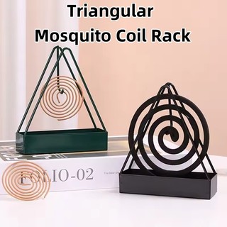 Suporte De Bobina De Mosquito Forma Triangular Acampamento Ao Ar Livre Indoor Casa Inseto Anti-Ferramenta Repelente