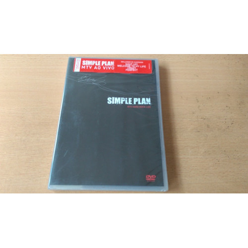 Dvd Simple Plan - Mtv Hard Rock Live ( Dvd + Cd Lacrado)