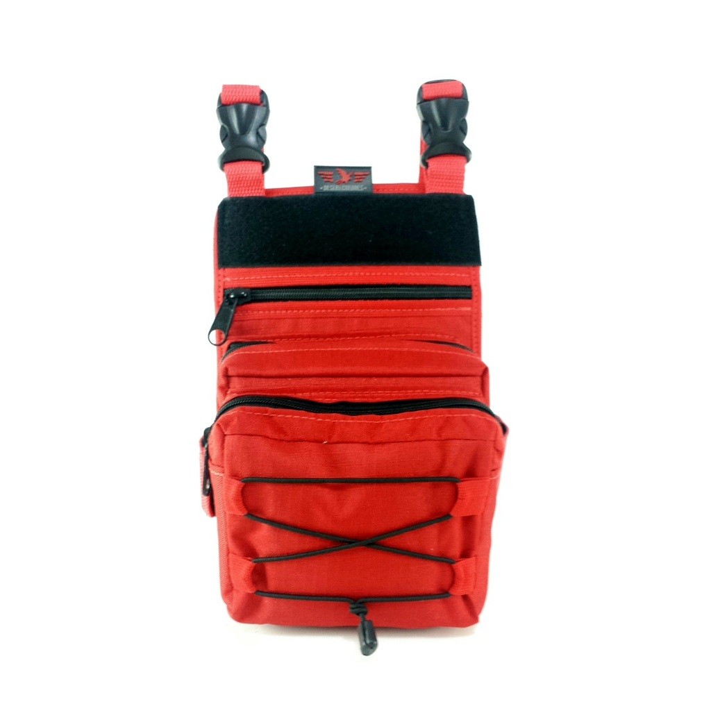 Kit Socorrista Bornal Com Bolso Duplo + Cinto T4tico Força Nacional + Emborrachado (Patch) Desert Coldres