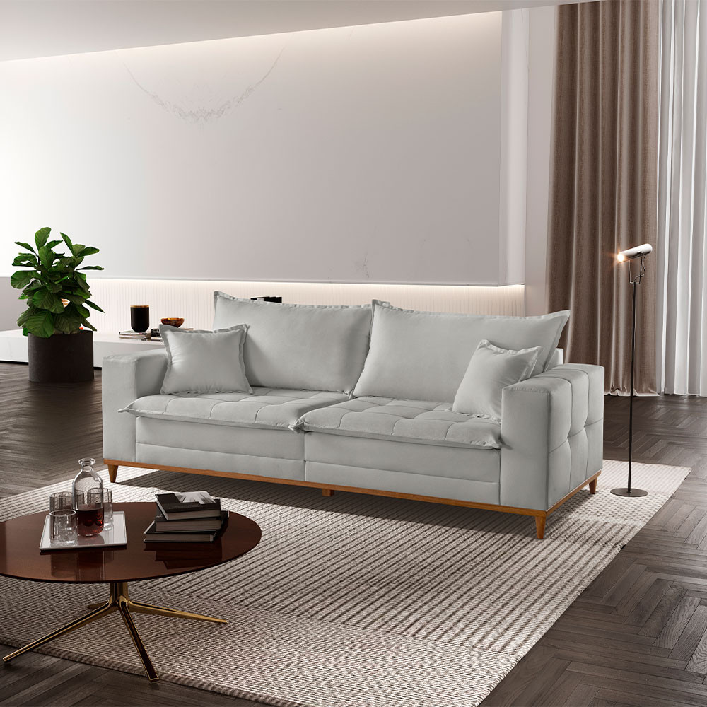 Sofá Matrix 02 Módulos de 80cm B25cm Meu Sofá Online