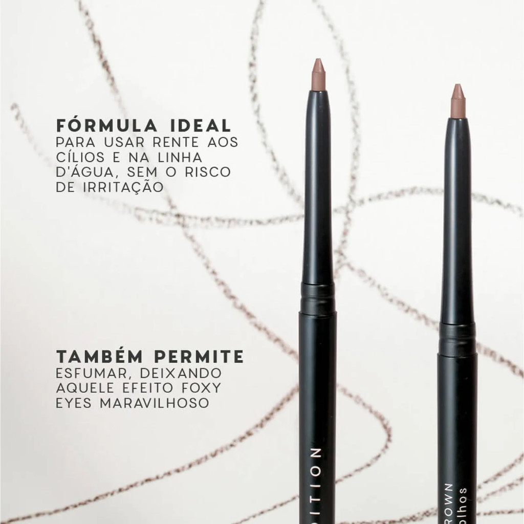 Detalhes do OCEANE LAPIS PARA OLHOS MARROM - EYELINER BROWN EDITION 1,2ML