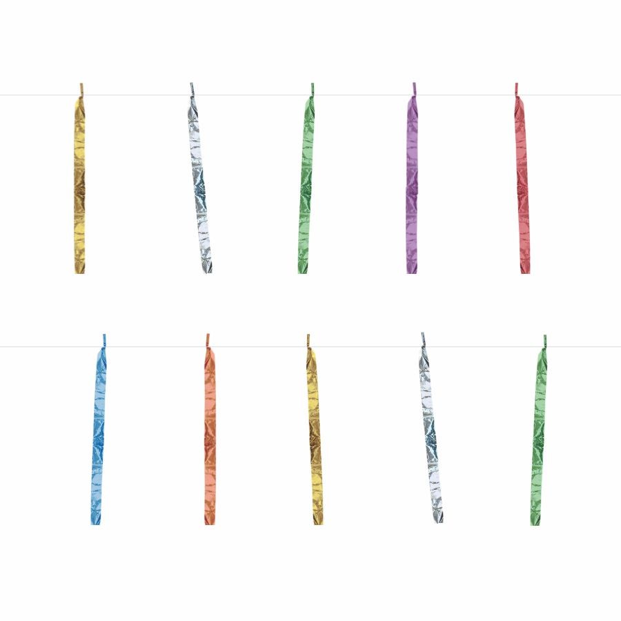 Varal de Fitas Decorativas - 10m - Multicolor - 1 unidade - Rizzo