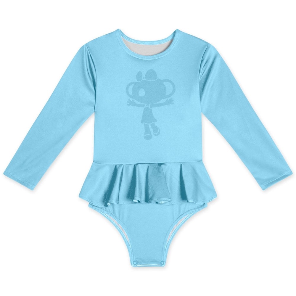 Maiô Manga Longa Com Proteção Solar Bebê Feminino Lilica em Oferta na Shopee