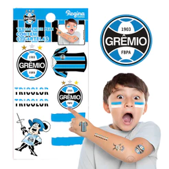 12~60 TATUAGEM DE PELE GRÊMIO REGINA (CHOCO)