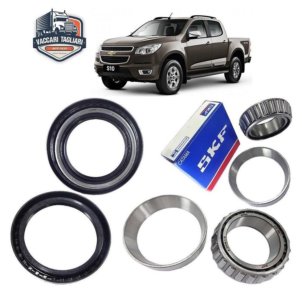 Kit Rolamento E Retentor Roda Dianteira Trailblazer E S10