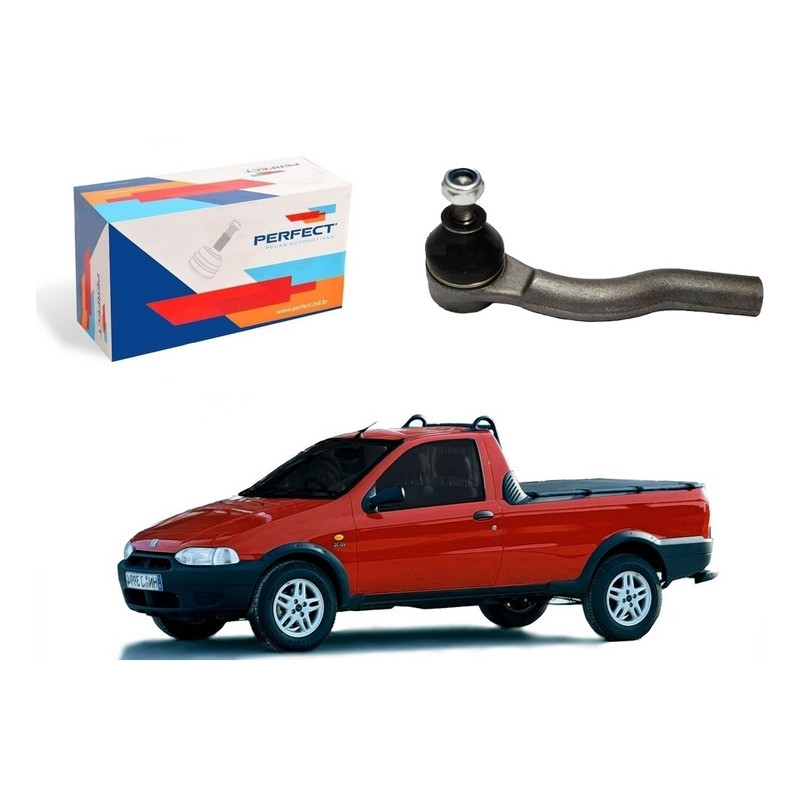 Terminal Direção Direito Strada 1.5 1.6 1998 A 2000 em Oferta na Shopee