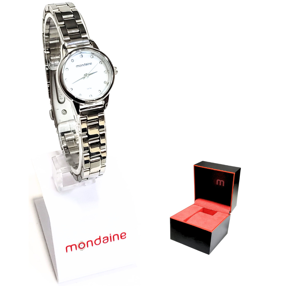 Relógio Mondaine Feminino Analógico Mini Madrepérola 32531L0MVNE3