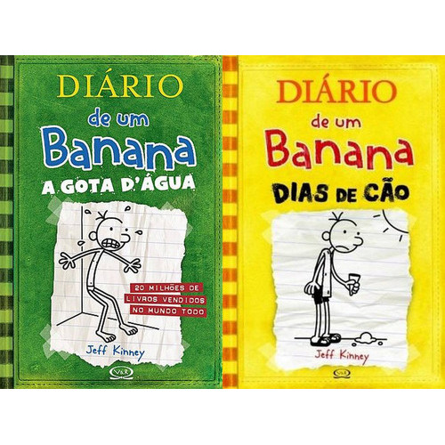 Diário De Um Banana Volumes 3 E 4 - Capa Dura