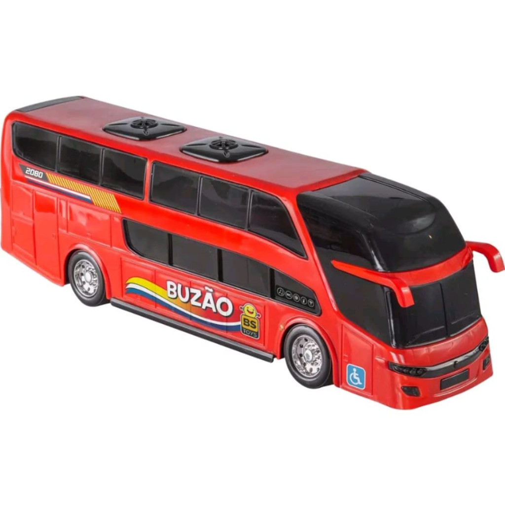 Ônibus Mine Buzão 25cm Bs Toys Brinquedo Original