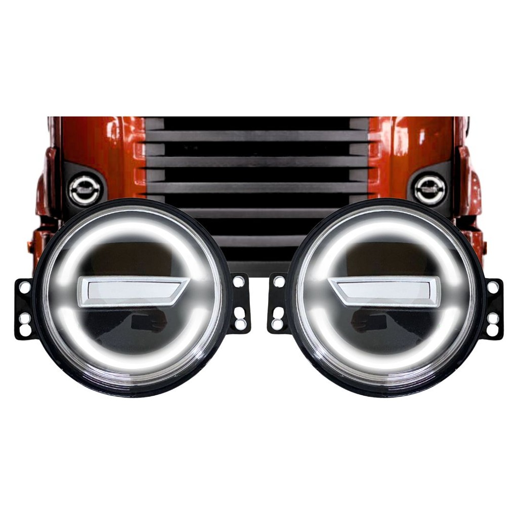 Par Lanterna LED Pisca Seta Compativel VW Novo Constellation