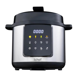 Panela de Pressão Elétrica ichef Master Cooker Polishop 6 Litros em Oferta na Shopee