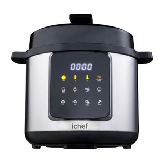 Panela de Pressão Elétrica ichef Master Cooker Polishop 6 Litros