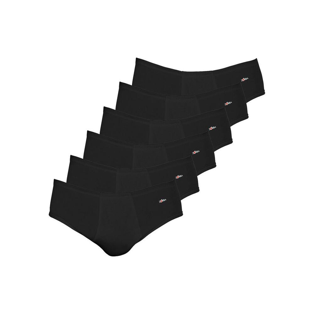 Kit com 6 Cuecas Slip Zorba com Abertura 172 Plus Size