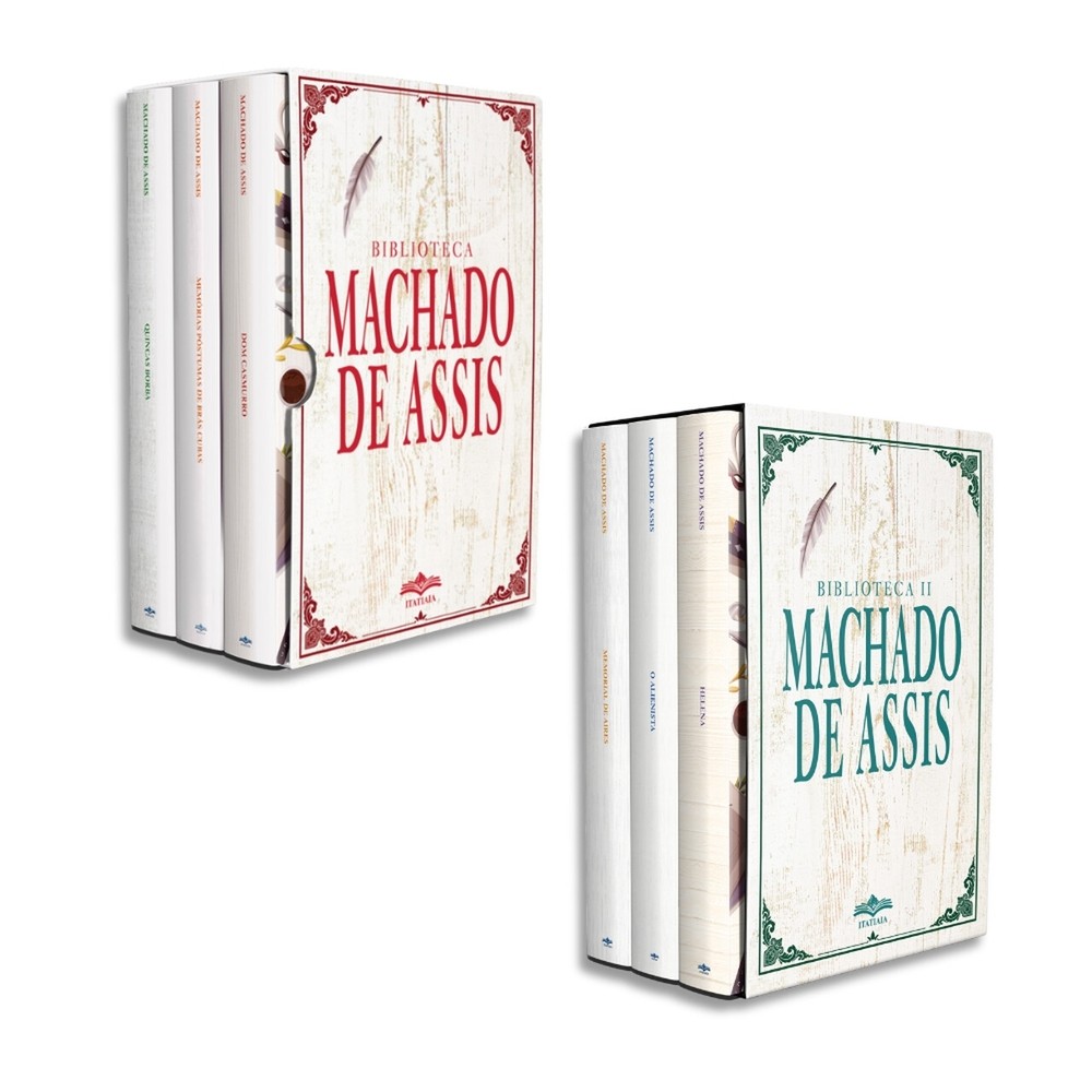 Combo Biblioteca Machado de Assis - Kit com 2 Boxes - Books & Magazines