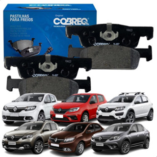 Jogo Pastilha De Freio Dianteira Renault Sandero Logan em Oferta na Shopee