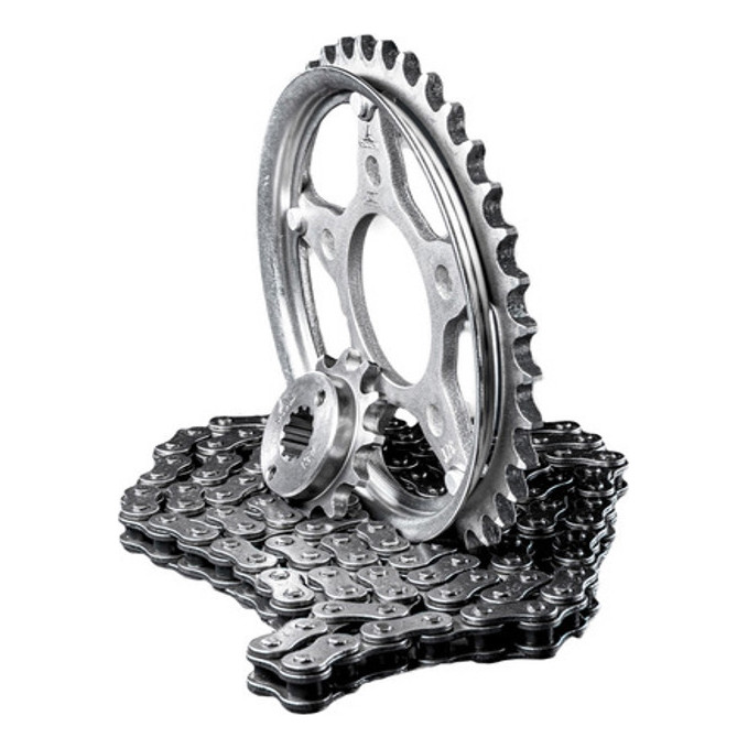 Kit Transmissao Relação Moto Darom Honda Cg 125 2000 a 2008 em Oferta na Shopee