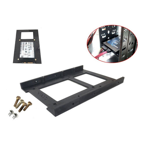 Adaptador Suporte Instalar Ssd Hd 2.5 Para Baia 3.5