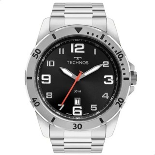 Relógio Masculino Technos Prata Analógico Com Calendário 2115MYK/1P em Oferta na Shopee